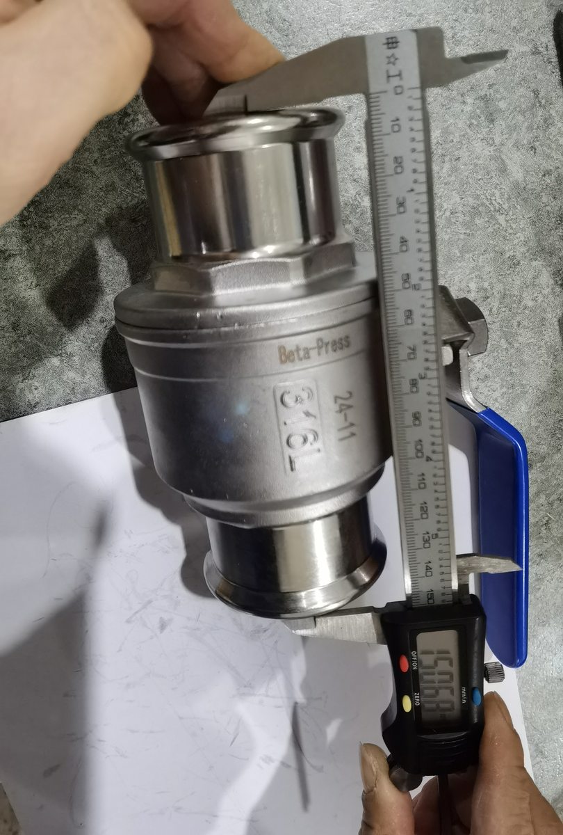 Caliper measurement 150.68mm